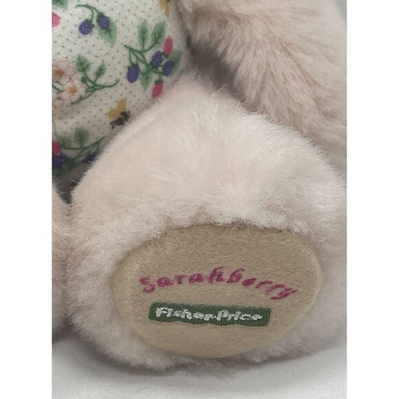VTG 1998 Fisher Price Sarahberry Sarah Berry Bear Plush Stuffed Animal 10" - Picture 5 of 12